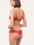 Reggiseno a triangolo senza ferretto in Lycra® rosso granato con pizzo Leavers_2