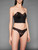 Corsetto in pizzo jacquard italiano nero_2