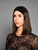 Fascia per capelli in pizzo jacquard italiano nero_1