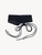 Fascia per capelli in pizzo jacquard italiano nero_0