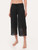 Pantalone al polpaccio in cotone nero_1