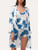 Short da pigiama in seta con motivi floreali azzurro polvere_3