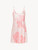Sottoveste corta in seta con motivi floreali rosa tenue_0