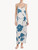 Sottoveste lunga in seta con motivi floreali azzurro polvere_1