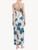 Sottoveste lunga in seta con motivi floreali azzurro polvere_2