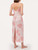 Sottoveste lunga in seta con motivi floreali rosa tenue_2