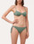 Reggiseno mare a balconcino verde kaki con logo_1