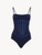Costume intero Blu navy con dettagli glitterati_0