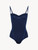 Costume intero Blu navy con ferretto e dettagli glitterati_0