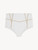 Slip mare a vita alta bianco con dettagli glitterati_0
