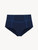 Slip mare a vita alta Blu navy con dettagli glitterati_0