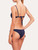 Reggiseno mare push-up Blu navy con dettagli glitterati_3
