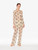 Pantaloni in pizzo leavers color sabbia_3