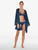 Set regalo 3 pezzi lingerie e vestaglia Maison color blu_0