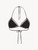 Reggiseno mare a triangolo nero con soutache_0