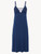 Camicia da notte in rayon blu denim scuro_0