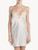 Slipdress bianca in raso di seta con ricamo a frastaglio_1