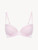 Reggiseno push-up in Lycra® rosa con pizzo Leavers_0