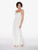 Camicia da notte lunga in voile di cotone off-white_2