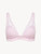 Reggiseno a triangolo in Lycra® rosa con pizzo Leavers_0