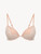 Reggiseno Push-Up in beige chiaro e rosa pallido con pizzo Leavers_0