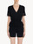 Short da pigiama in modal nero con dettaglio in pizzo Leavers_1