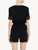 Short da pigiama in modal nero con dettaglio in pizzo Leavers_2