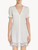 Camicia da notte in modal off-white con pizzo Leavers_1
