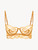 Reggiseno a balconcino in tulle e pizzo Leavers color giallo_0