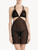 Slipdress in tulle nero_1
