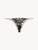 Perizoma in Lycra® grigia e pizzo Leavers nero_0