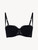 Reggiseno a fascia in pizzo nero_0