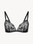 Reggiseno senza ferretto in pizzo nero_0