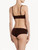 Reggiseno con ferretto marrone con macramè metallizzato_2