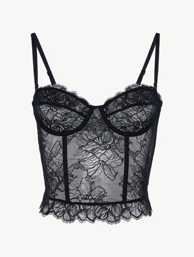 AudMsier Corsetto Pizzo Nero Maglia Trasparente Modello Rosa Corsetto Bowknot Cinturino Regolabile Intimo Donna AudMsier Corsetto Pizzo Nero Maglia Trasparente Modello Rosa Corsetto Bowknot Cinturino Regolabile Intimo Donna