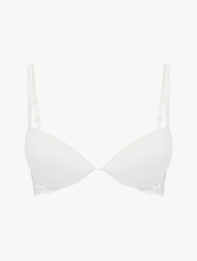 Corsetto Shapewear Donna Con Reggiseno Push Up, Ricamato E Tracolla Regolabile - 4