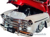 1951 Chevrolet Pickup Lowrider  "Two tone Red and White" Street Low Limited Edition 1/24 Diecast Models By Jada