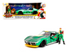 1969 Chevrolet Corvette Stingray ZL1 with Cammy  Diecast Figurine "Street Fighter" Series Diecast Model Car  by Jada