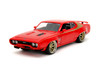 1972 Plymouth GTX Red with Gold Graphics "Bigtime Muscle" Series 1/24 Diecast Model Car by Jada