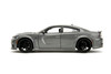 2021 Dodge Charger SRT Hellcat Grey "Fast & Furious" Series 1/24 Diecast Model Car by Jada