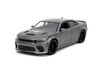 2021 Dodge Charger SRT Hellcat Grey "Fast & Furious" Series 1/24 Diecast Model Car by Jada