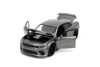 2021 Dodge Charger SRT Hellcat Grey "Fast & Furious" Series 1/24 Diecast Model Car by Jada