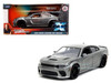 2021 Dodge Charger SRT Hellcat Grey "Fast & Furious" Series 1/24 Diecast Model Car by Jada