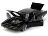 1970 Dodge Charger R/T Black "Fast X" (2023) Movie "Fast & Furious" Series 1/24 Diecast Model Car by Jada