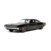 Dom's 1968 Dodge Charger Widebody Matt Black "Fast & Furious 9 F9" (2021) Movie 1/24 Jada Toys