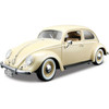 1955 Volkswagen Beetle Kafer Beige 1/18 Diecast Model Car by Bburago