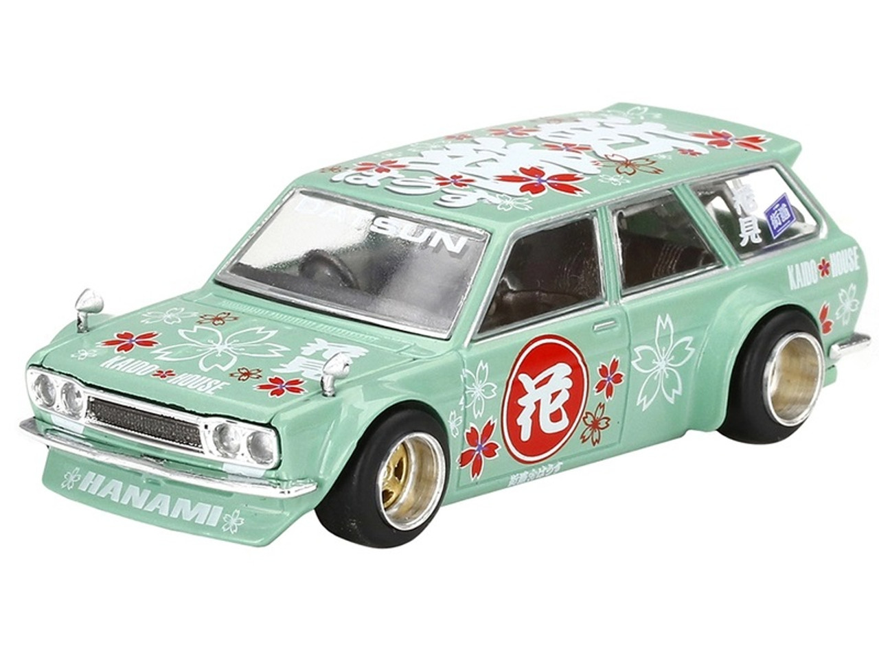 Datsun Bluebird Wagon Green JunImaiサイン付き 高品質の激安 32%割引