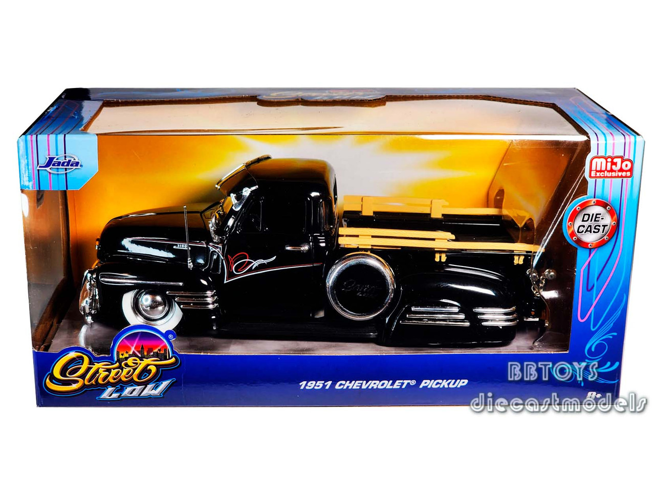 1951 Chevrolet Pickup Lowrider Black Street Low Limited Edition 1 