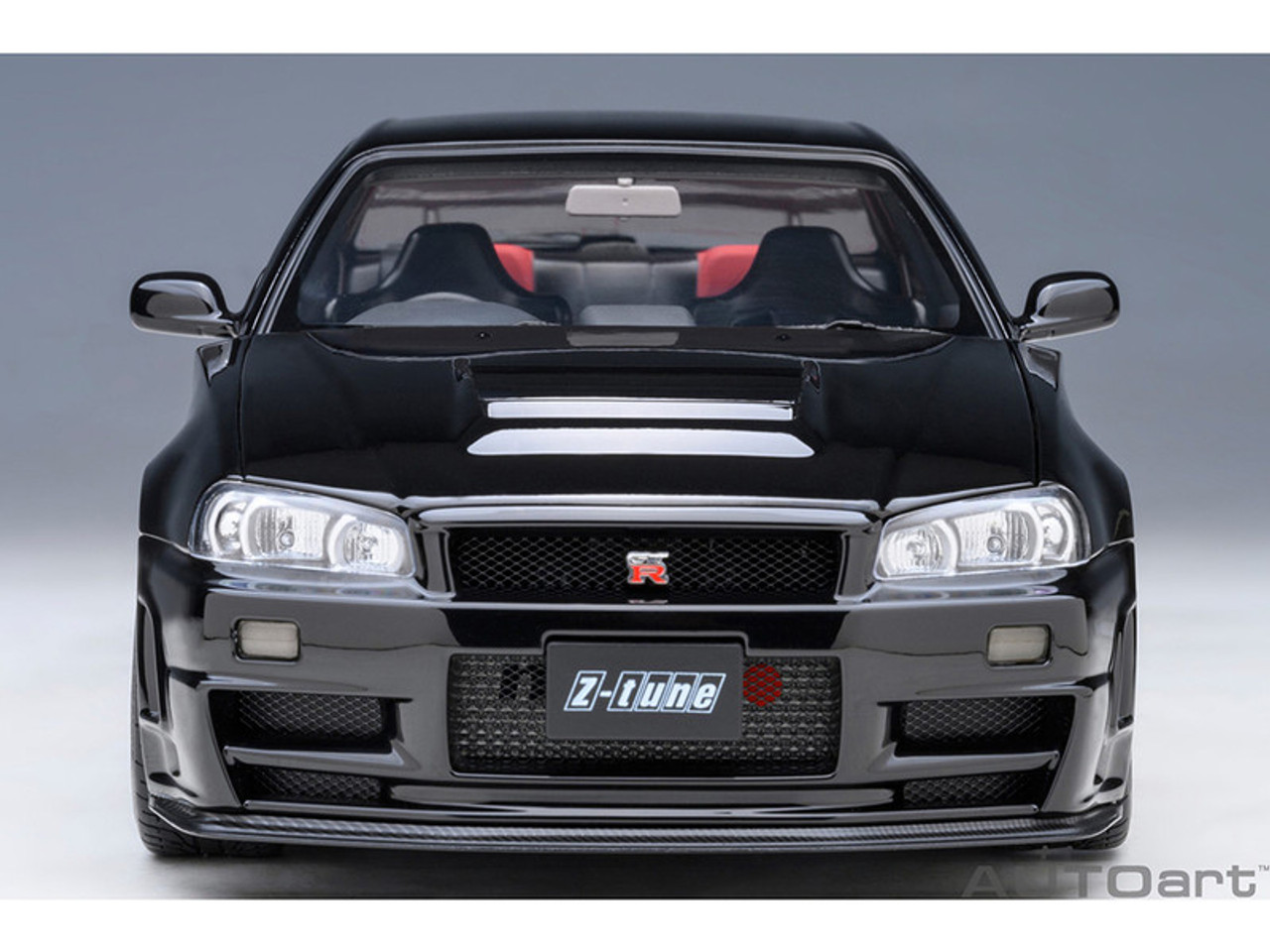 hpiracing Nismo R34 GT-R Z-tune ブラック AUTOart 1/18 ニスモ R34 GT-R Z-tune （ブラックパール） 7746