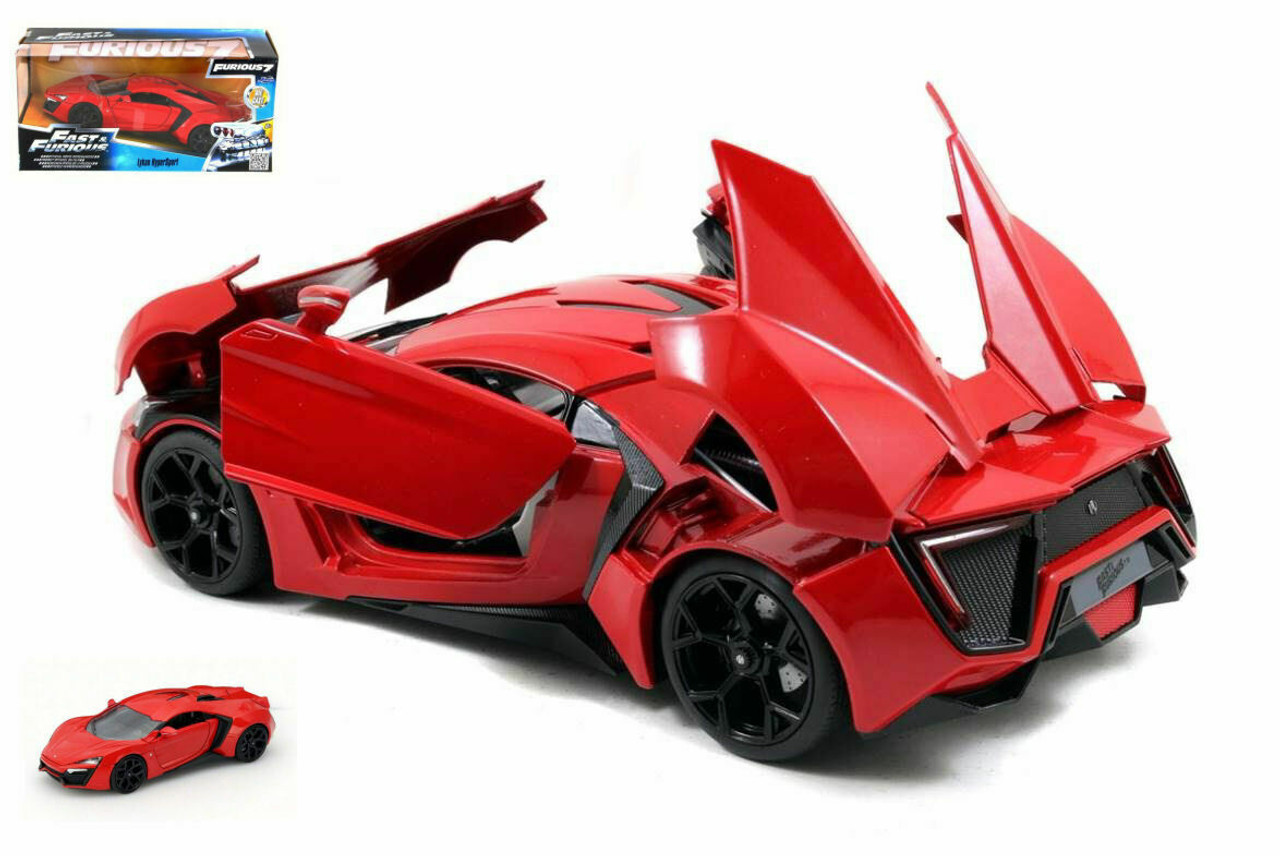 Jada Toys Fast & Furious 1:24 Lykan Hypersport Die-cast Toy Car